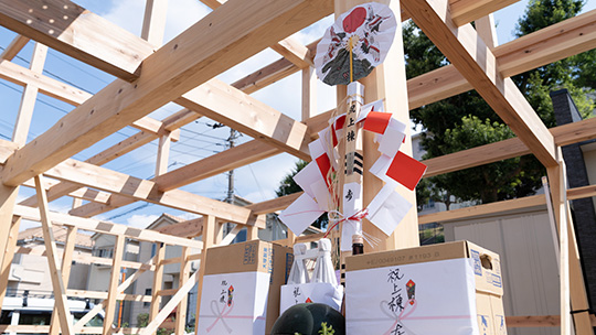 上棟内祝い（棟上げ）