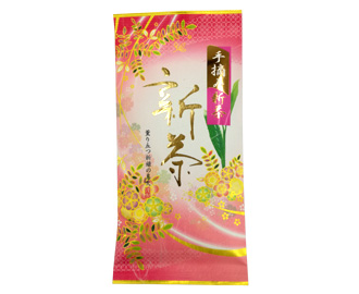 手摘み新茶 100g 袋入り