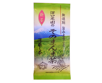 そのまんま茶 深蒸し茶 80g袋入り